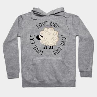 Love Ewe T Shirt Hoodie